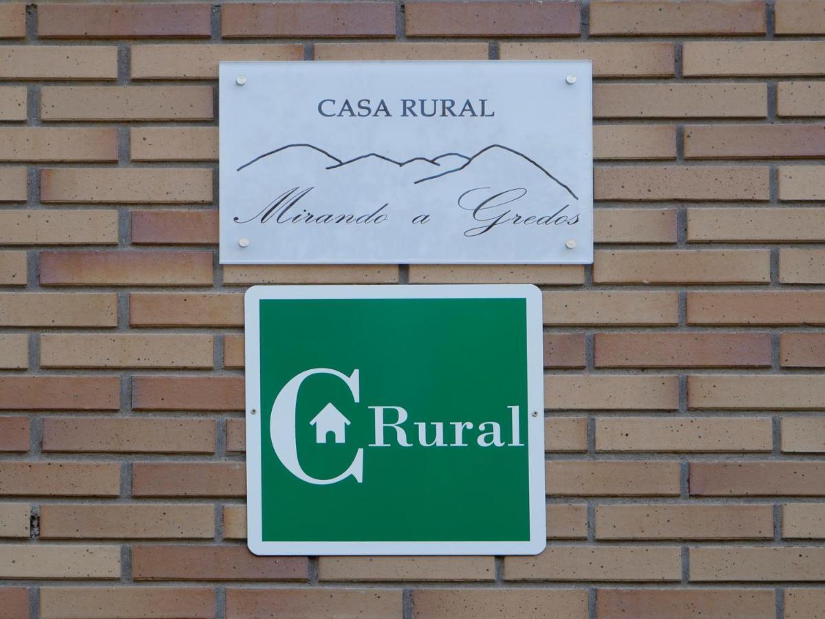 Casa Rural Mirando a Gredos Cadalso de los Vidrios Exterior foto